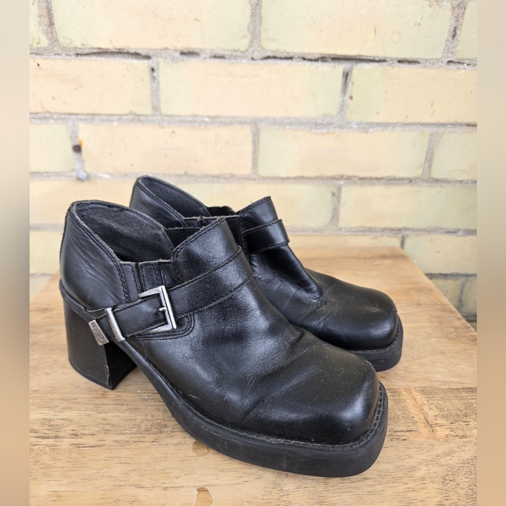 Harley Davidson Chunky Heels